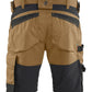 Blaklader Ambacht Shorts 17531832 2-weg stretch nougabruin-zwart(7699)