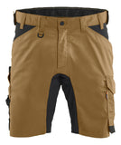 Blaklader Ambacht Shorts 17531832 2-weg stretch nougabruin-zwart(7699)
