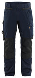 Blaklader Ambacht ToolRig Werkbroeken 17651832 stretch donker marineblauw(8600)