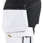 Blaklader Stukadoors/Schilders Shorts 17721832 gereedschapszakken stretch wit-zwart(1099)