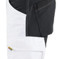 Blaklader Stukadoors/Schilders Shorts 17731832 gereedschapszakken stretch wit-zwart(1099)