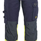 Blaklader Broeken 17871512 marineblauw-fluo geel(8933)
