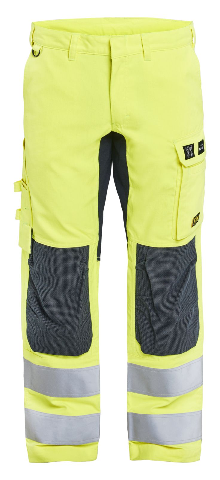 Blaklader Werkbroeken 17881512 fluo geel-marineblauw(3389)