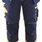 Blaklader Werkbroeken 17941370 marineblauw-fluo geel(8833)