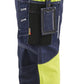 Blaklader Werkbroeken 17941370 marineblauw-fluo geel(8833)