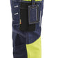 Blaklader Werkbroeken 17941370 marineblauw-fluo geel(8833)