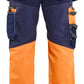 Blaklader High Vis Werkbroeken 17941370 stretch HiVis gereedschapszakken katoen marineblauw-oranje(8853)
