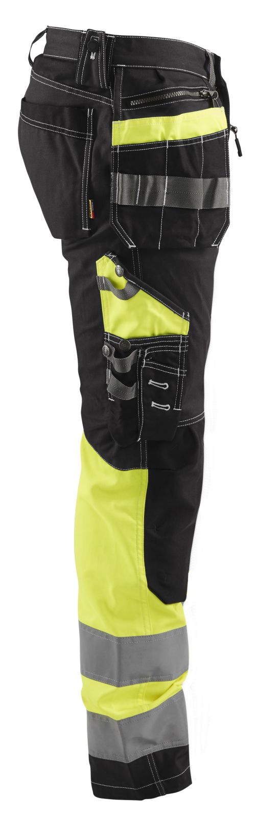 Blaklader Werkbroeken 17941370 zwart-fluo geel(9933)