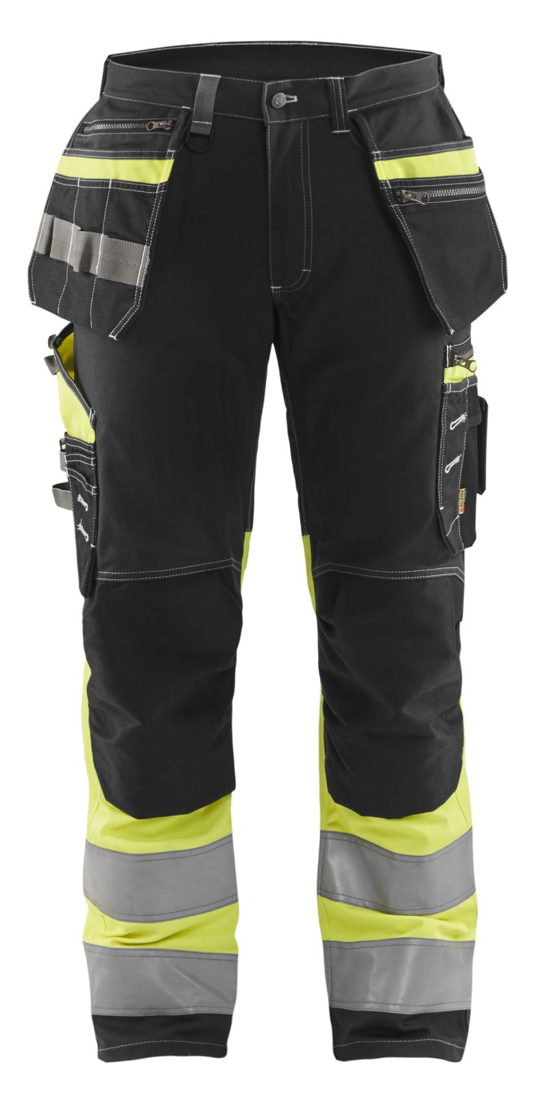 Blaklader Werkbroeken 17941370 zwart-fluo geel(9933)