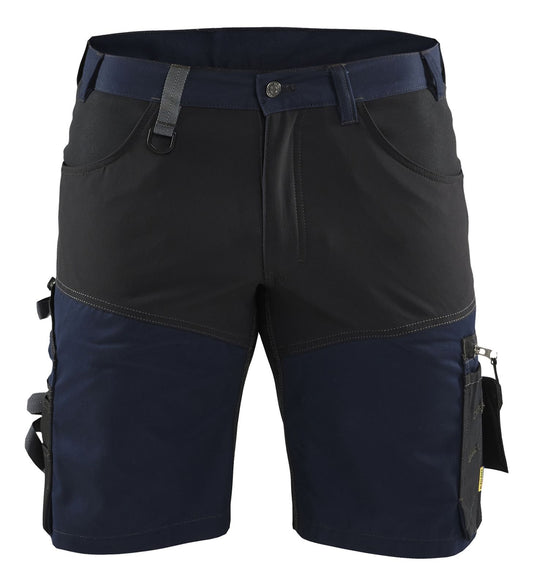 Blaklader shorts 17981860 stretch donker marineblauw-zwart(8699)