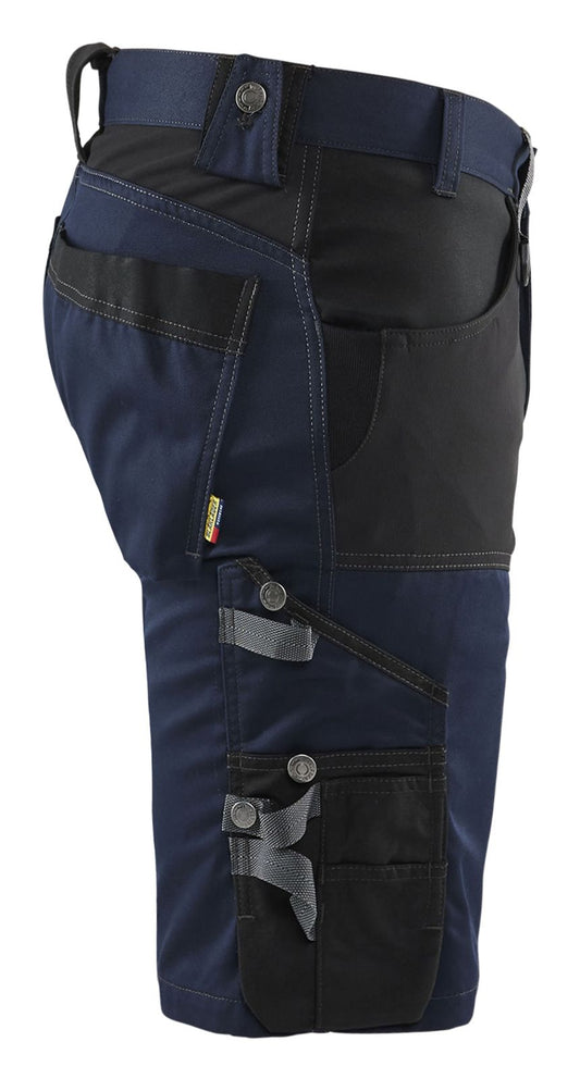 Blaklader shorts 17981860 stretch donker marineblauw-zwart(8699)