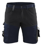 Blaklader shorts 17981860 stretch donker marineblauw-zwart(8699)