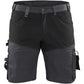 Blaklader shorts 17981860 stretch midden grijs-zwart(9699)
