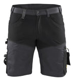 Blaklader shorts 17981860 stretch midden grijs-zwart(9699)