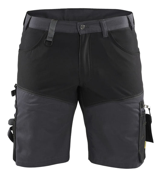 Blaklader shorts 17981860 stretch midden grijs-zwart(9699)
