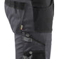 Blaklader shorts 17981860 stretch midden grijs-zwart(9699)