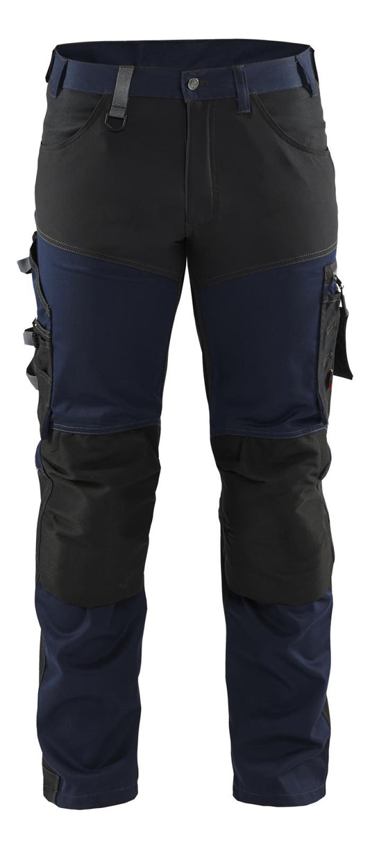 Blaklader Werkbroeken 17991860 stretch donker marineblauw-zwart(8699)