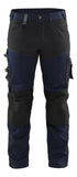 Blaklader Werkbroeken 17991860 stretch donker marineblauw-zwart(8699)