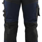 Blaklader Werkbroeken 17991860 stretch donker marineblauw-zwart(8699)