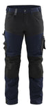 Blaklader Werkbroeken 17991860 stretch donker marineblauw-zwart(8699)