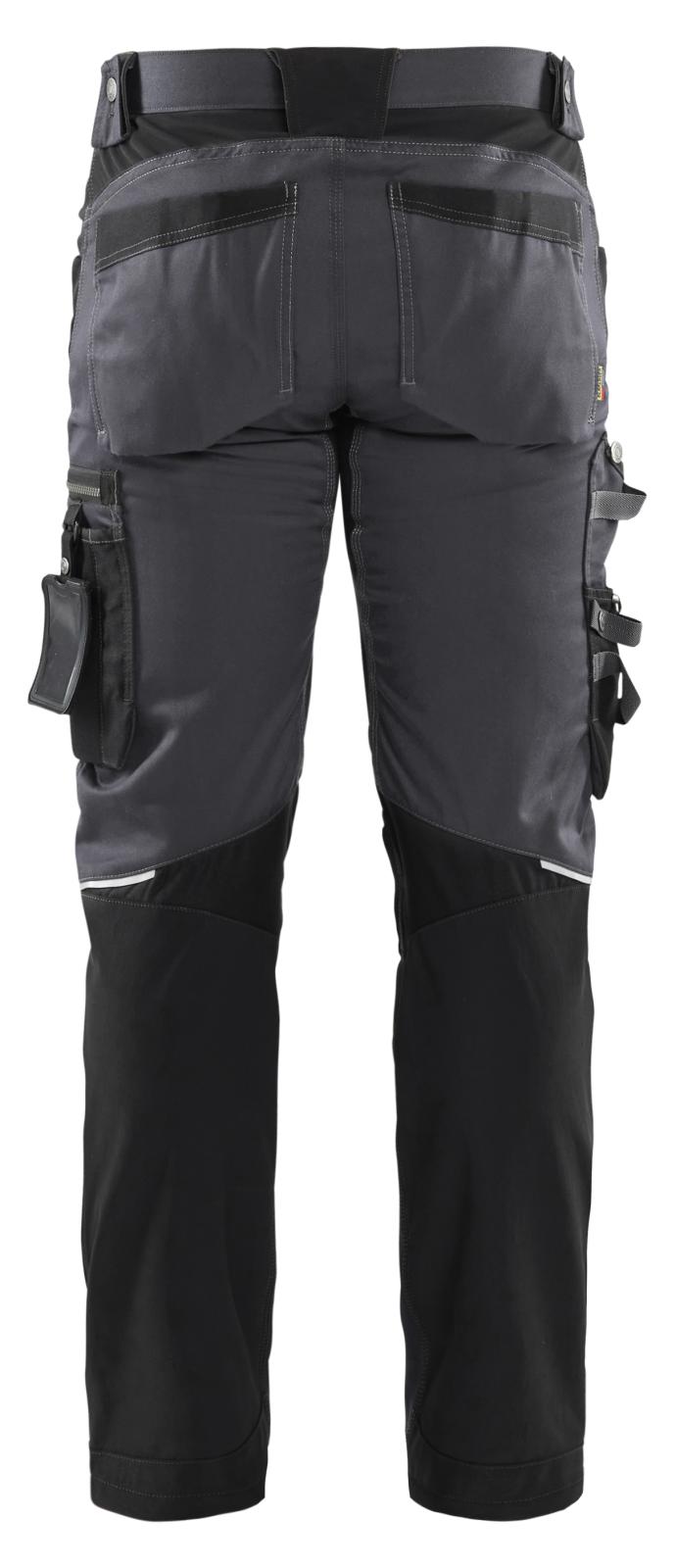 Blaklader Werkbroeken 17991860 stretch midden grijs-zwart(9699)