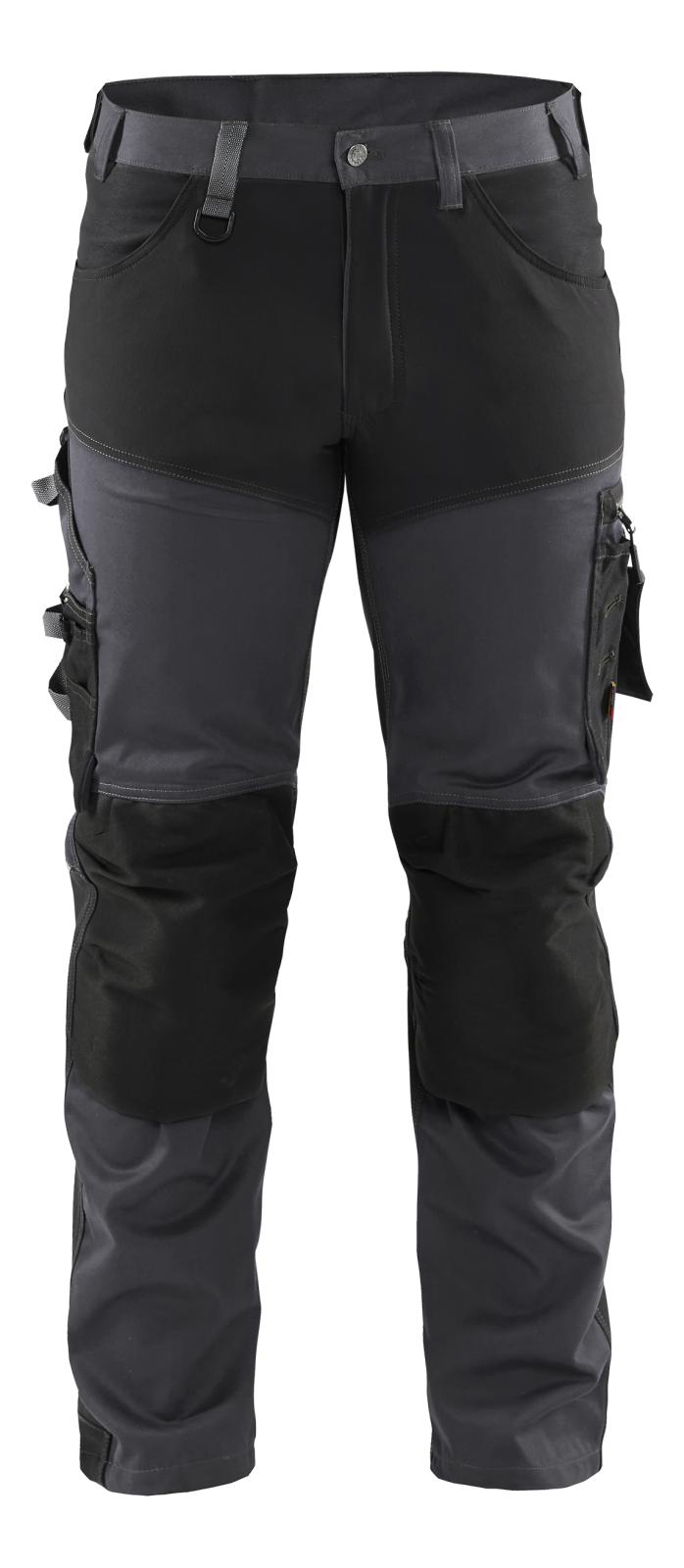 Blaklader Werkbroeken 17991860 stretch midden grijs-zwart(9699)