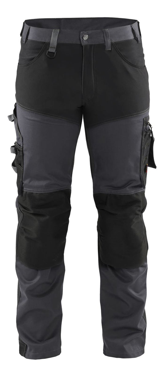 Blaklader Werkbroeken 17991860 stretch midden grijs-zwart(9699)
