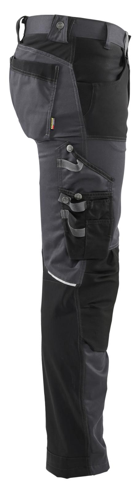 Blaklader Werkbroeken 17991860 stretch midden grijs-zwart(9699)