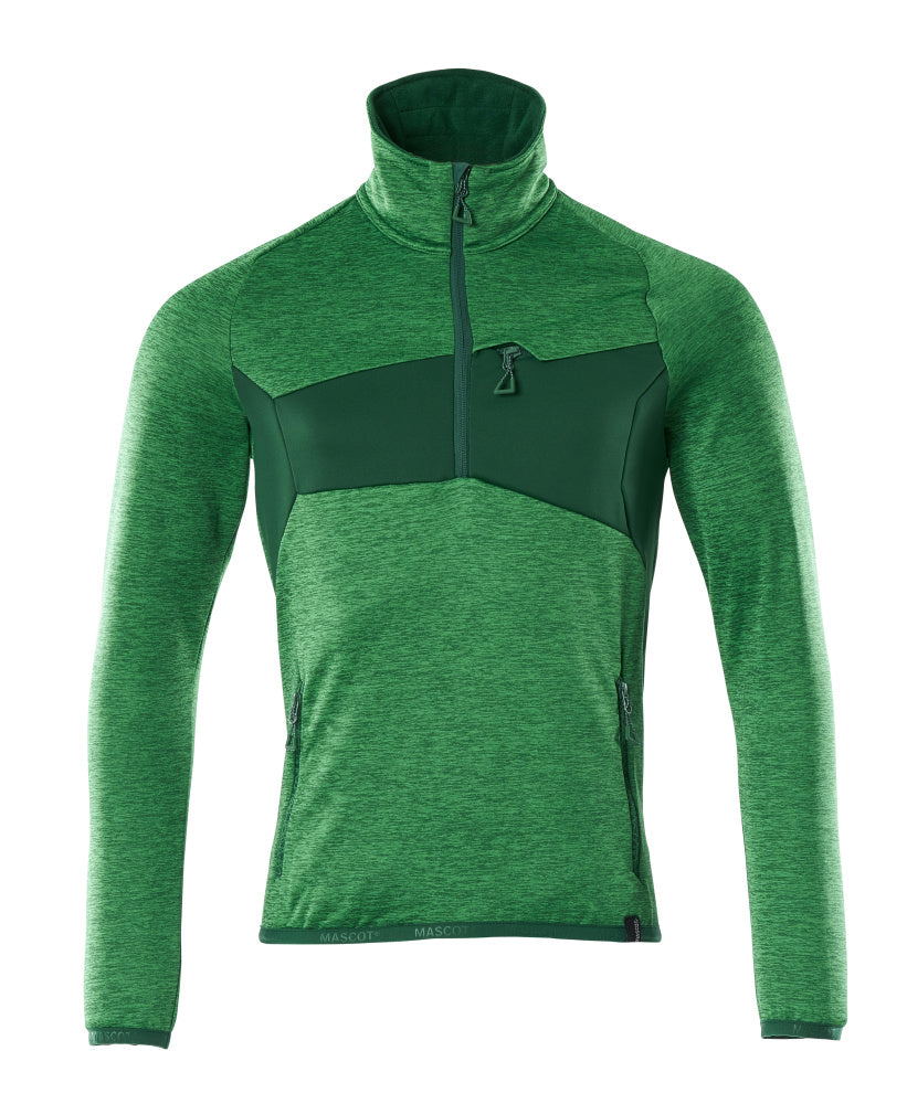 Mascot Accelerate Zipsweaters 18003-316 helder groen-groen(33303)