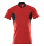 Mascot Accelerate Shirts 18083-801 signaalrood-melêe zwart(20209)