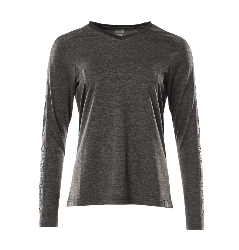 Mascot Accelerate Shirts 18091-810 donker antracietgrijs-melêe zwart(1809)