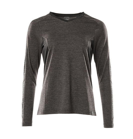 Mascot Accelerate Shirts 18091-810 donker antracietgrijs-melêe zwart(1809)