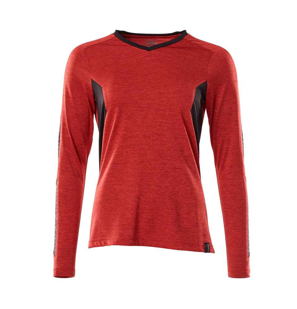 Mascot Accelerate Shirts 18091-810 signaalrood-melêe zwart(20209)