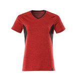 Mascot Accelerate Shirts 18092-801 signaalrood-melêe zwart(20209)