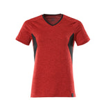 Mascot Accelerate Shirts 18092-801 signaalrood-melêe zwart(20209)