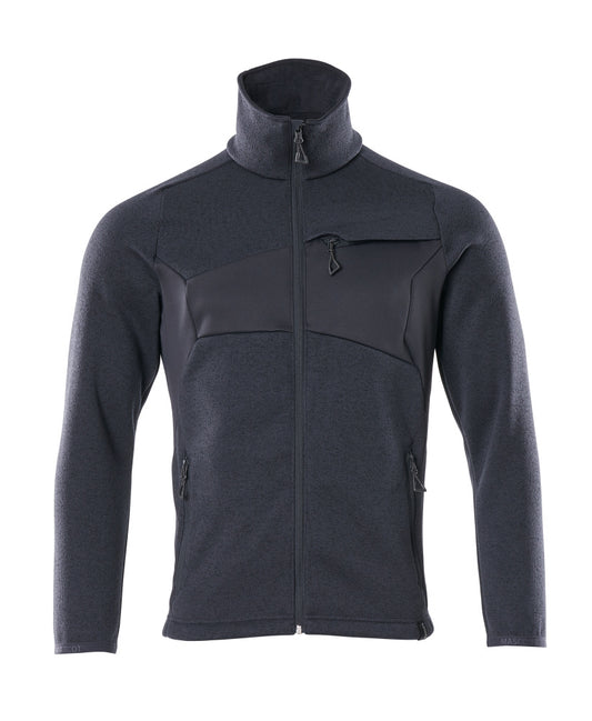 Mascot Accelerate Gebreide trui 18105-951 met rits donker marineblauw(010)
