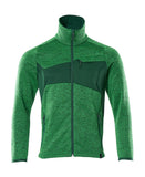 Mascot Accelerate Gebreide trui 18105-951 met rits helder groen-groen(33303)