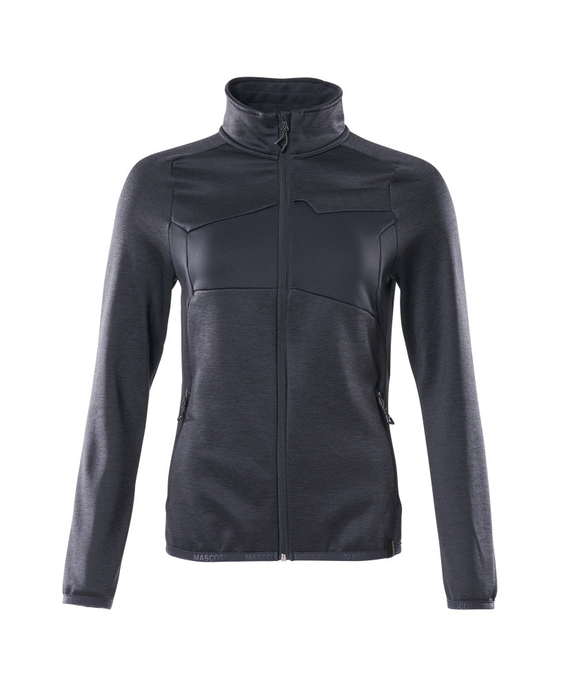 Mascot Accelerate Fleecejas 18153-316 met rits donker marineblauw(010)