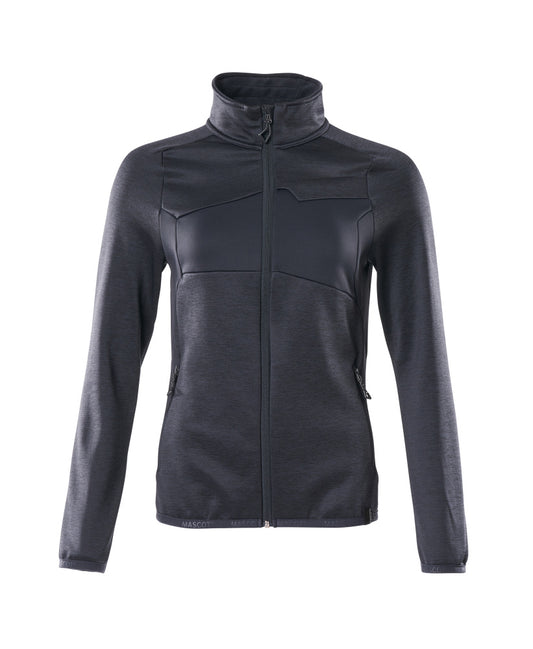 Mascot Accelerate Fleecejas 18153-316 met rits donker marineblauw(010)