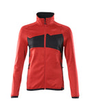 Mascot Accelerate Fleecejas 18153-316 met rits signaalrood-zwart(20209)