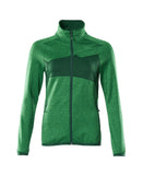 Mascot Accelerate Fleecejas 18153-316 met rits helder groen-groen(33303)