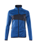 Mascot Accelerate Fleecejas 18153-316 met rits helder blauw-donker marineblauw(91010)