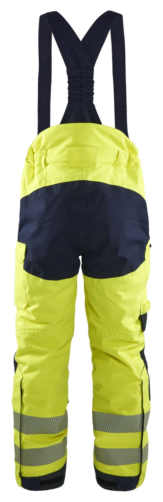 Blaklader Werkbroeken 18171534 fluo geel-marineblauw(3389)