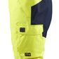 Blaklader Werkbroeken 18171534 fluo geel-marineblauw(3389)
