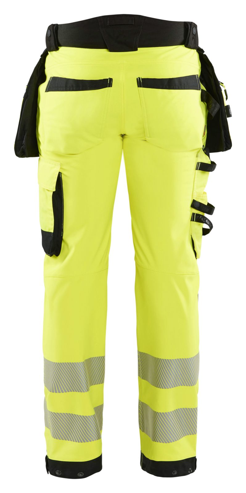 Blaklader Werkbroeken 18202513 HiVis fluo geel-zwart(3399)