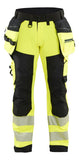 Blaklader Werkbroeken 18202513 HiVis fluo geel-zwart(3399)