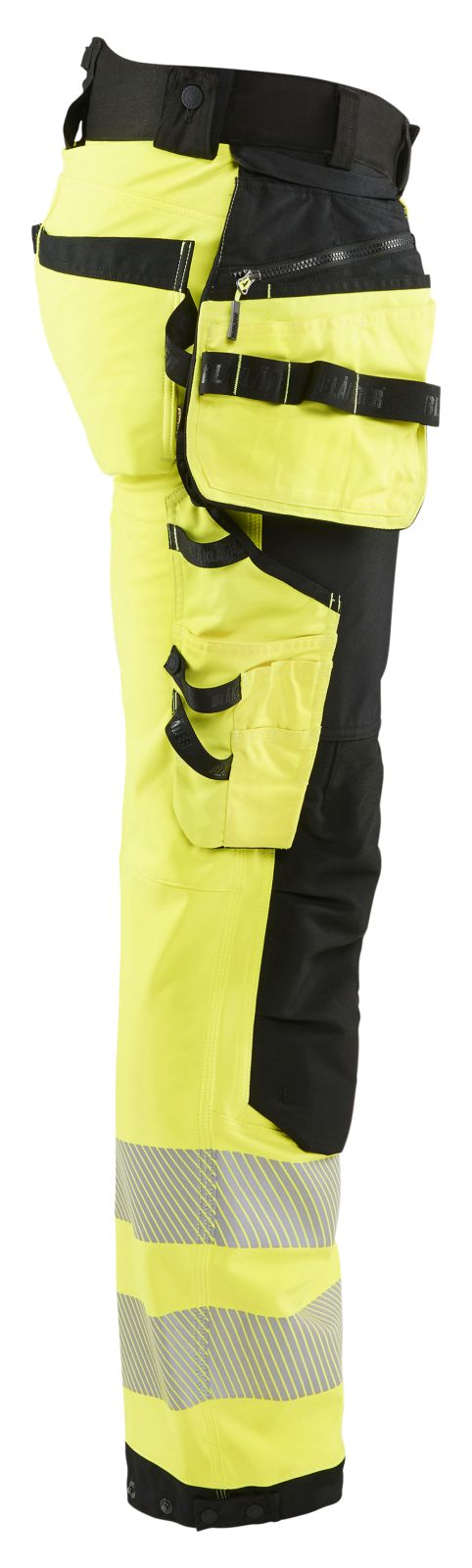 Blaklader Werkbroeken 18202513 HiVis fluo geel-zwart(3399)