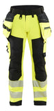 Blaklader Werkbroeken 18202513 HiVis fluo geel-zwart(3399)