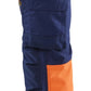 Blaklader Werkbroeken 18212513 HiVis marineblauw-oranje(8953)