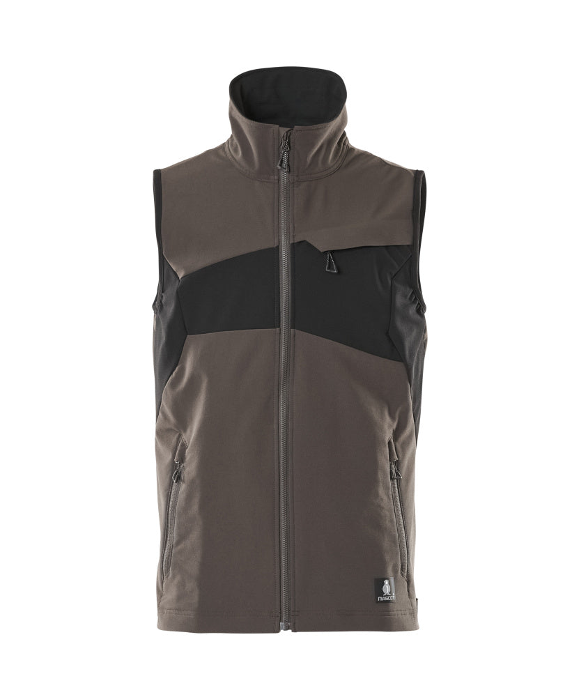 Mascot Accelerate Bodywarmers 18365-511 donker antracietgrijs-zwart(1809)